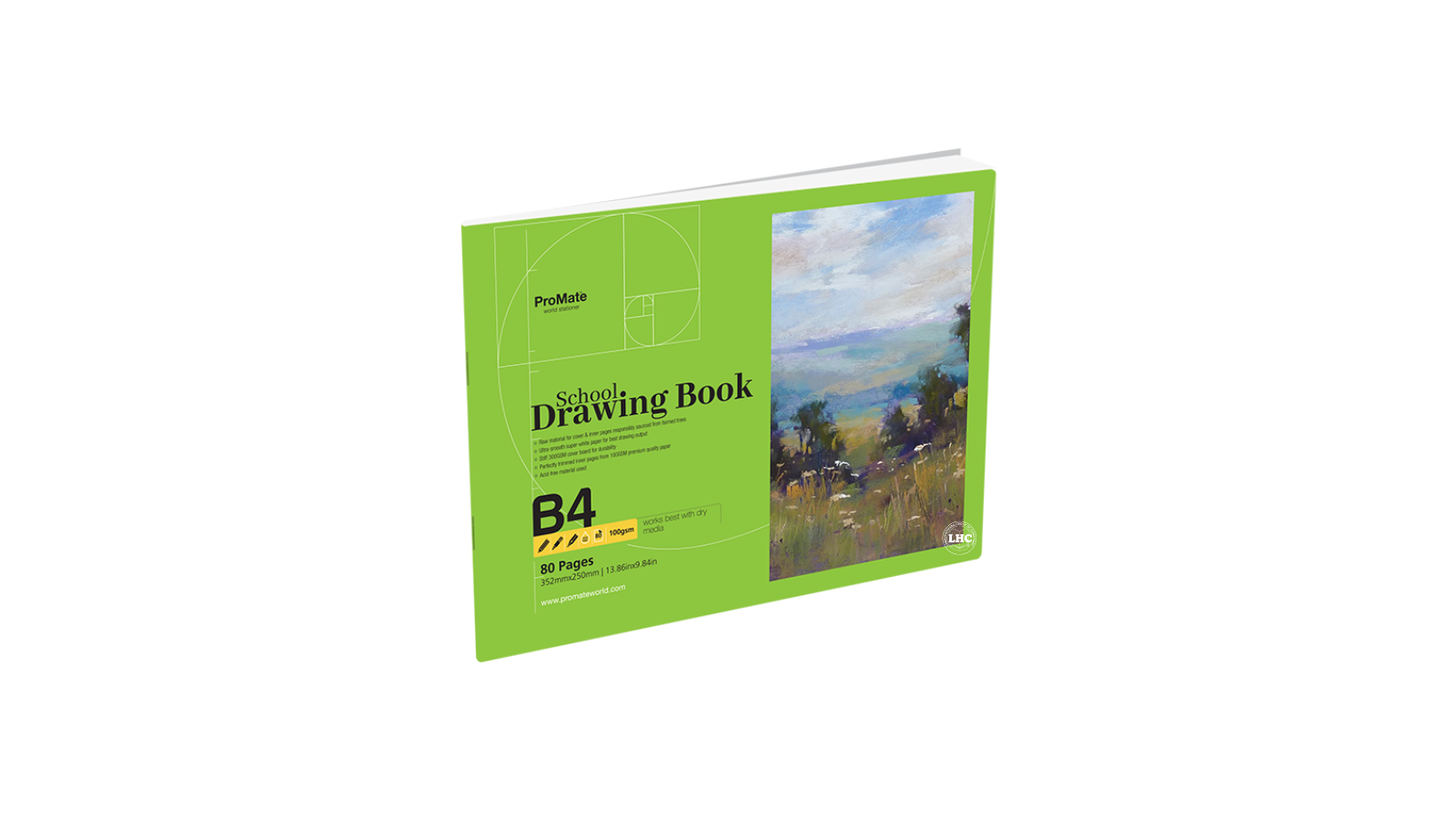 Promate B4 Drawing Book (80pgs)