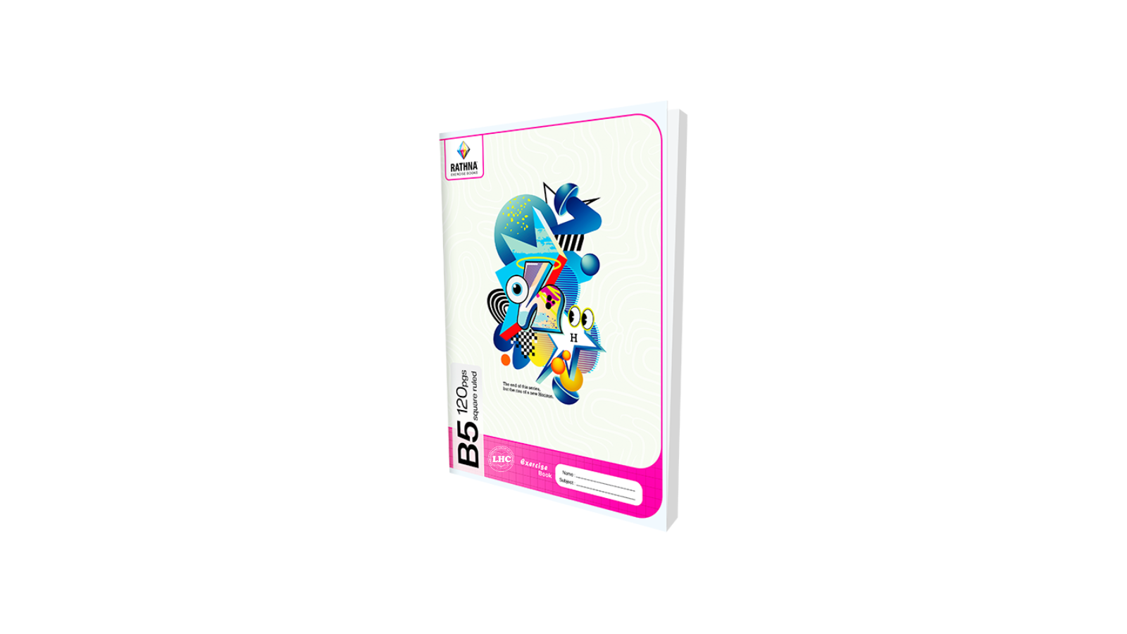 Rathna B5 Exercise Book (120pgs) - Square Rule