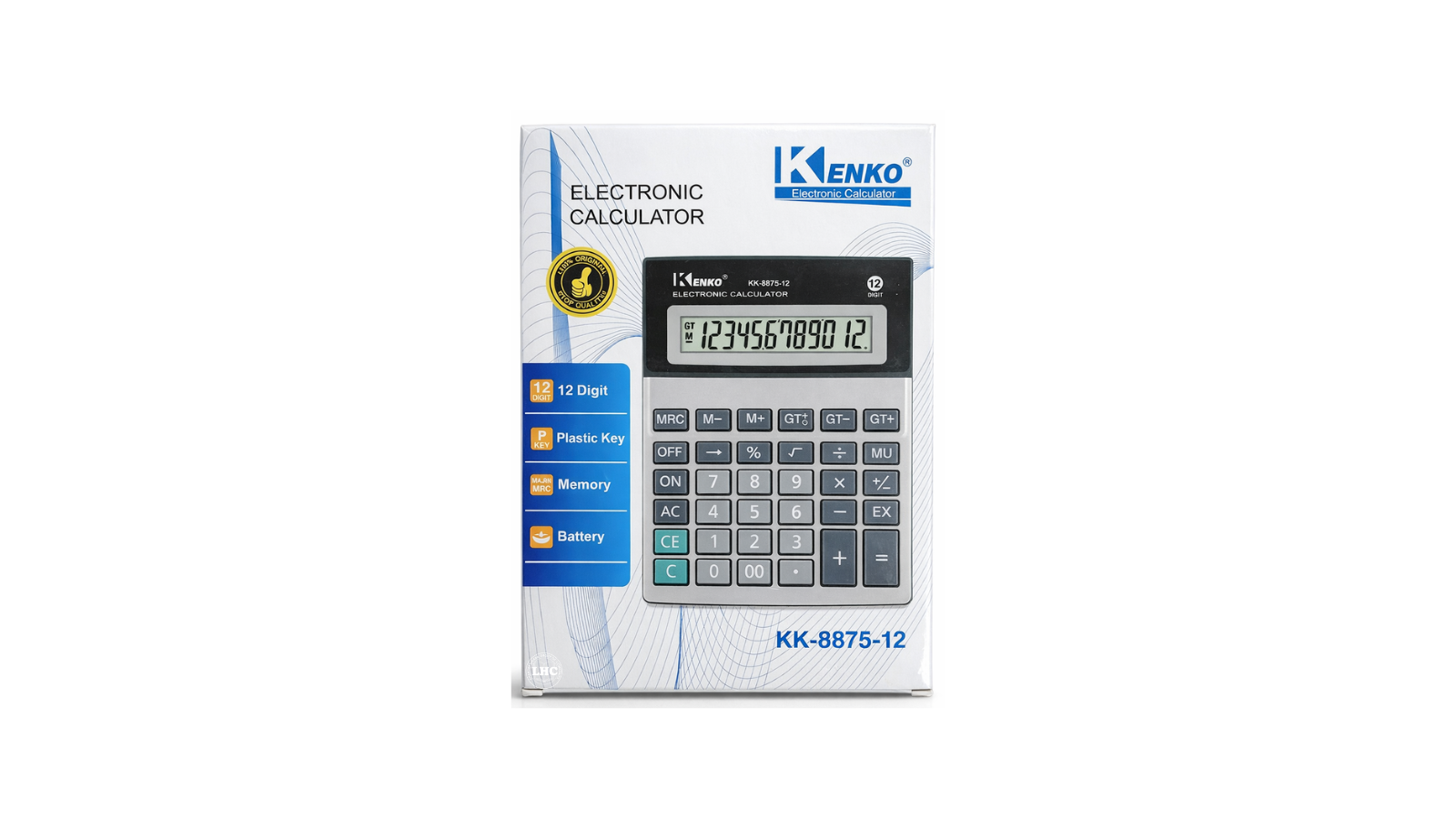 Kenko Calculator - KK - 8875-12