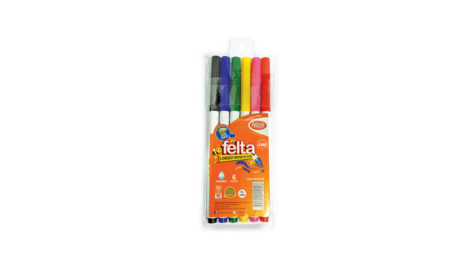Atlas Felta Platignum - 6 Colors