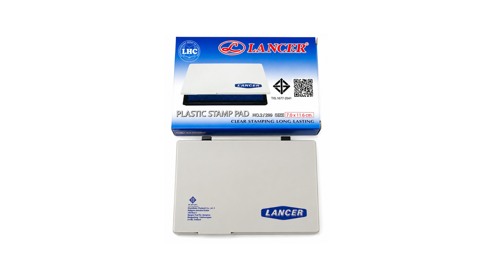Lancer Stamp Pad (Medium) - Blue
